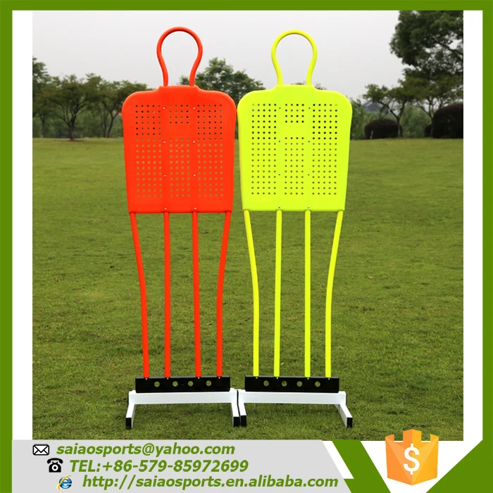 soccer training free kick dummy, slalom barrier