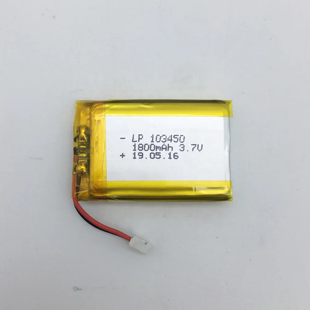 SUN EASE 5 volt rechargeable battery pack 103450 1800mah