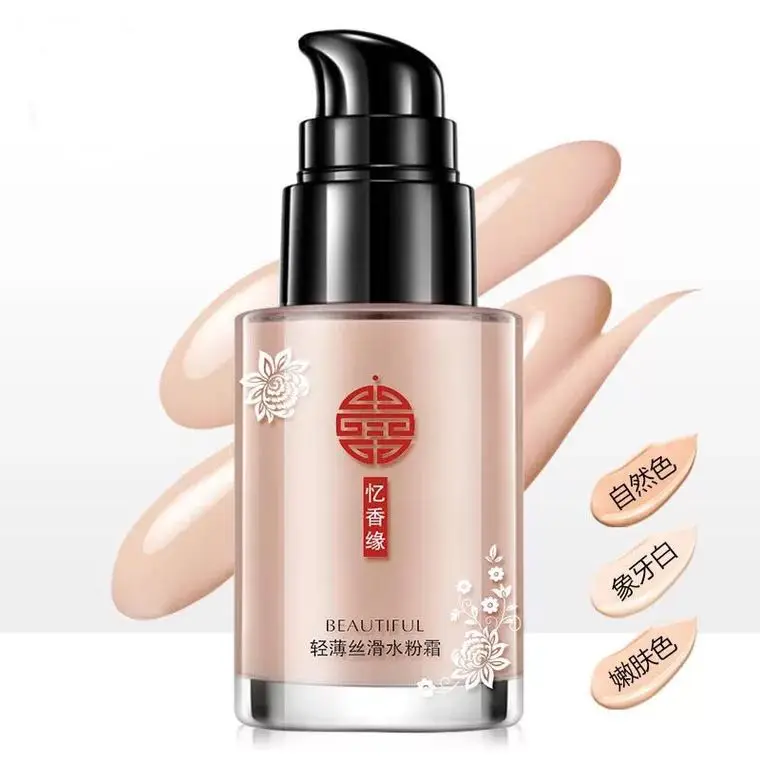 Base Face Liquid Foundation Moisturizing Whitening Waterproof Lasting Bb Creams