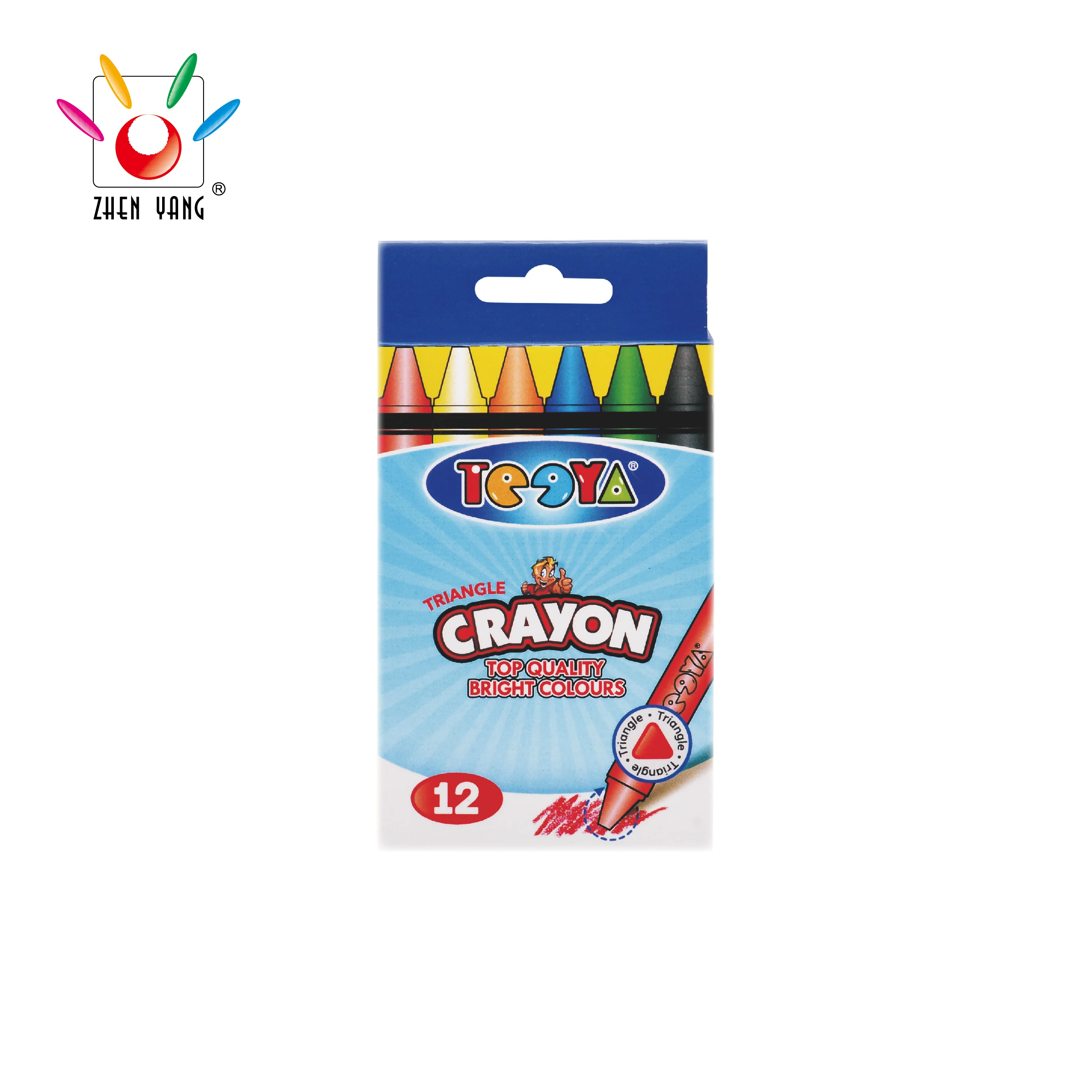 WAX CRAYON IN NORMAL SIZE 6CT 8CT 10CT 12CT 16CT 24CT