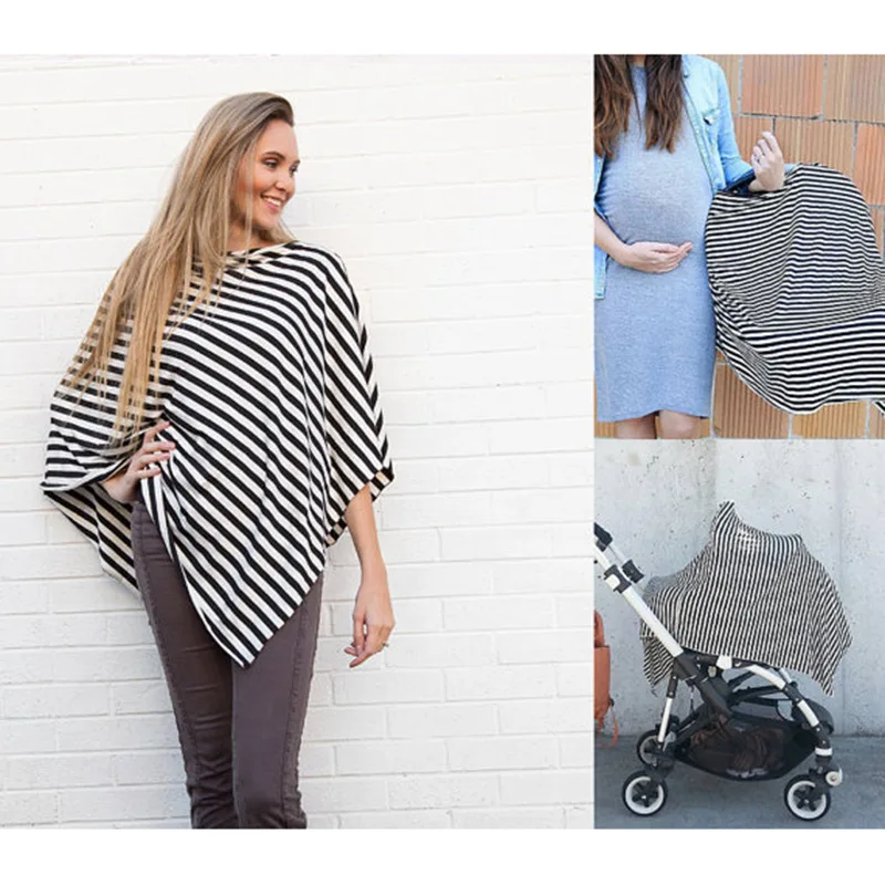 
nursing cover - baby nursing scarf breastfeeding cover all-in-1 safe soft breathable stretchy car seat canopy - infinity nursing 