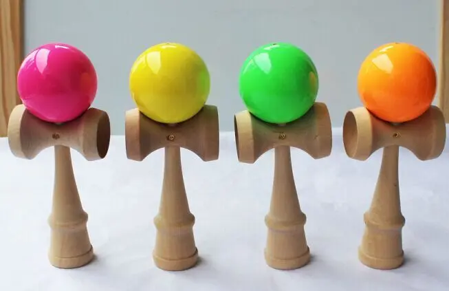 Недорогая деревянная игрушка Kendama с логотипом на заказ, оптовая продажа