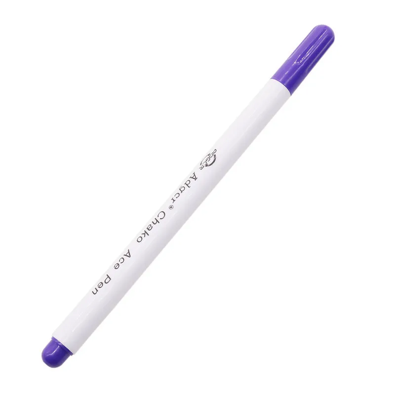 4pcs/lot Water soluble pen DIY stationery Erasable Pens Grommet Ink Fabric Marker Marking Pens DIY Needlework Red Blue Purple