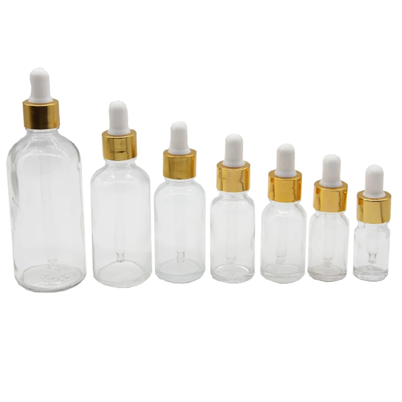 wholesaler pipette cap sealer design white frosted cosmetics perfume factory packing glass bottle