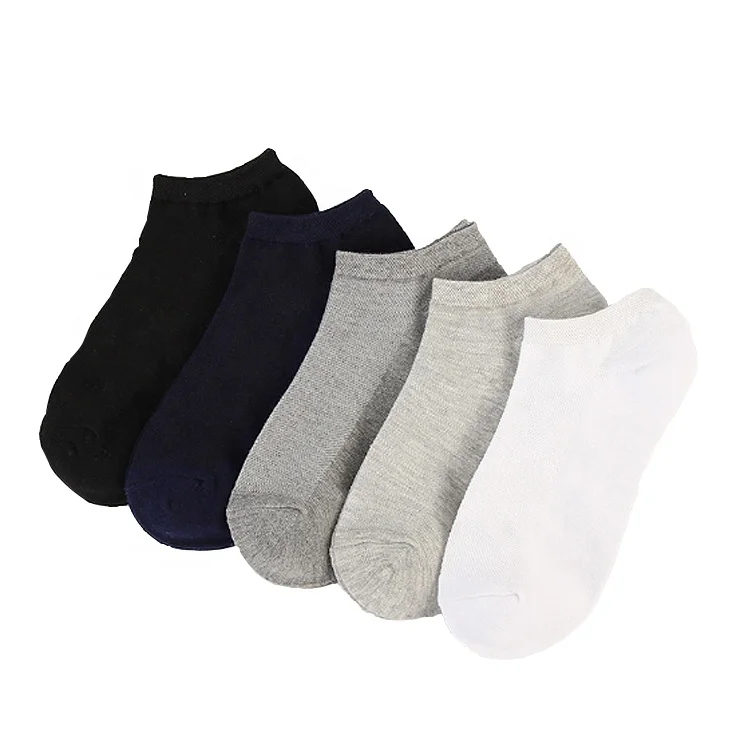 
Competitive Price Summer Ultra Thin Cotton Mesh Men Ankle Socks 