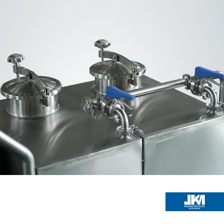 CIP cleaning tank brewery system