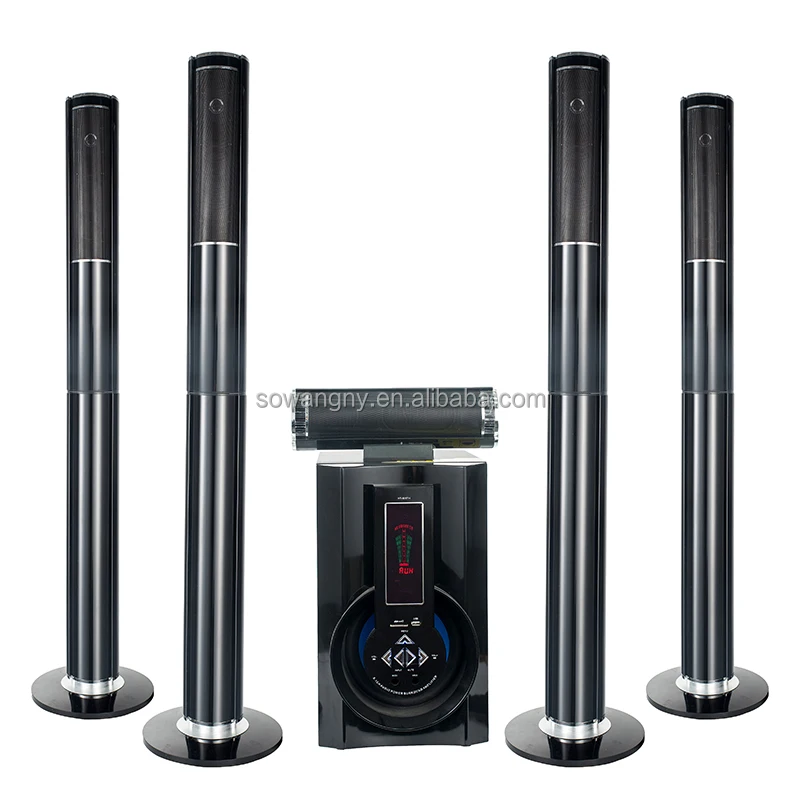 stereo 5.1 speaker system multi functional amplifier speaker with power amplifier, usb, quran mp3 player