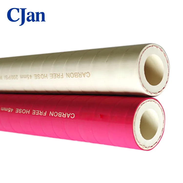 Water cooling system hose for conveying purified water of the internal reduction electric furnace with a voltage of 6 KV