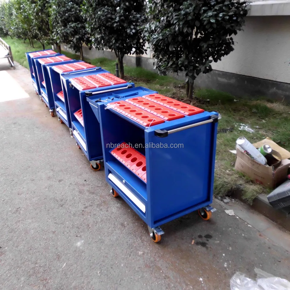 BT30 BT40 CNC cutting tools cabinets CNC tool holder storage trolley