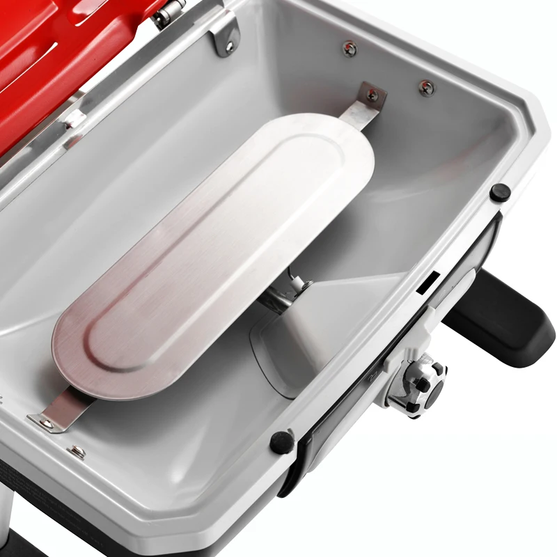 Portable Steel one Burner BBQ Gas Grill with for Camping Use