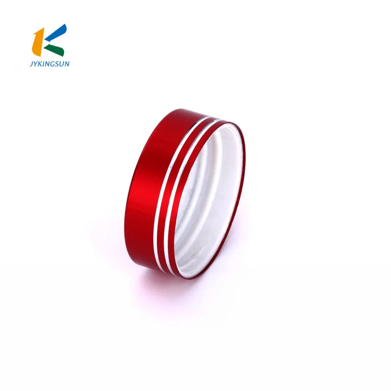 42/410 cosmetic jar lid aluminum screw cap/aluminum cover for cosmetic packaging
