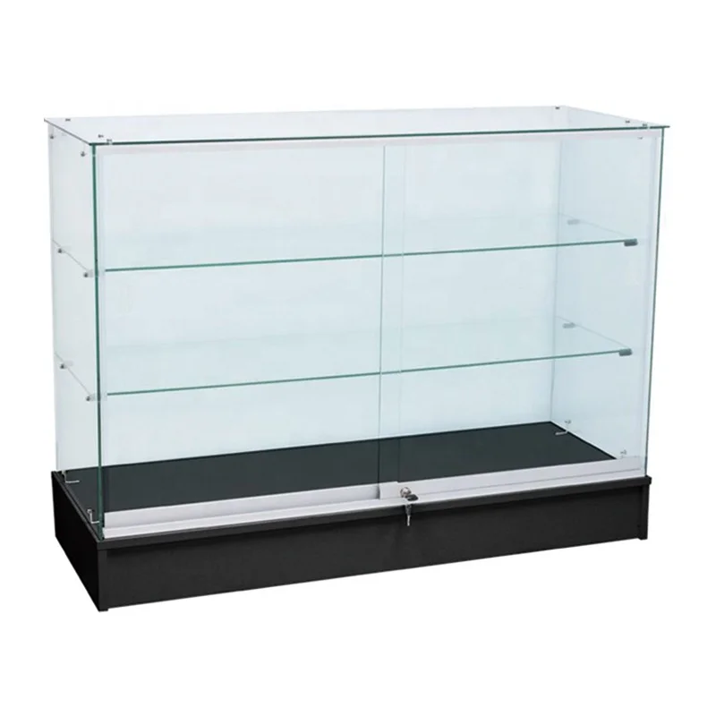 China manufacturer glass display cases for retail displays