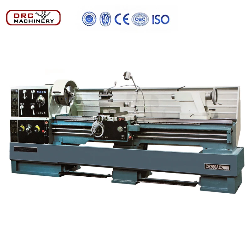 No. DRC C6266A High Precision Metal Bench Lathe Lightweight Thread Making Lathe