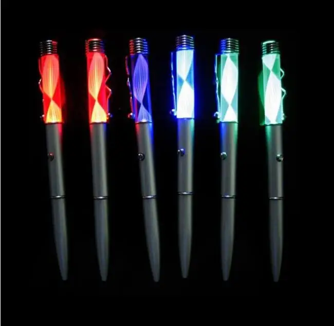 Gift Item High Quality Led Light Pen Logo Ballpoint