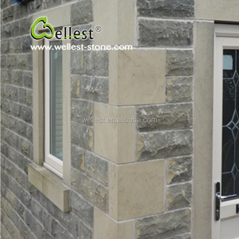 
decorative natural stone cills, lintles, quoins exterior corner cladding stone 