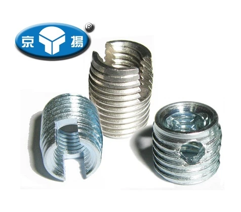 Manufacturer customized Self-Tapping Inserts With Three Cutting Bores for plastic
