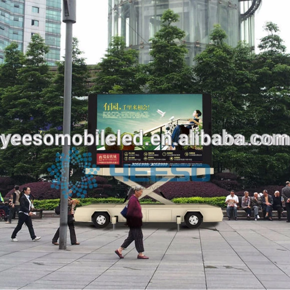 
Hot! Big trailer with LED display: YES-T12 for big events 