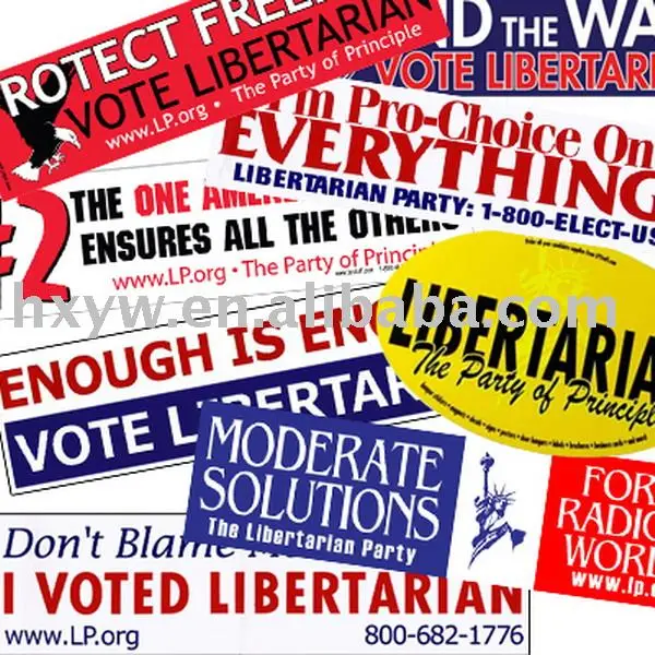 
full color printing Car bumer sticker 