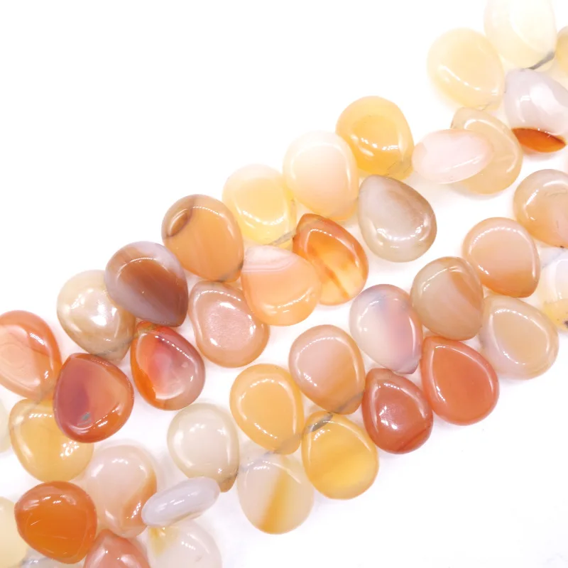 Top Drilled Polished Natural Crystal Stone Treasure Beads for Jewelry Making for bracelet necklace making