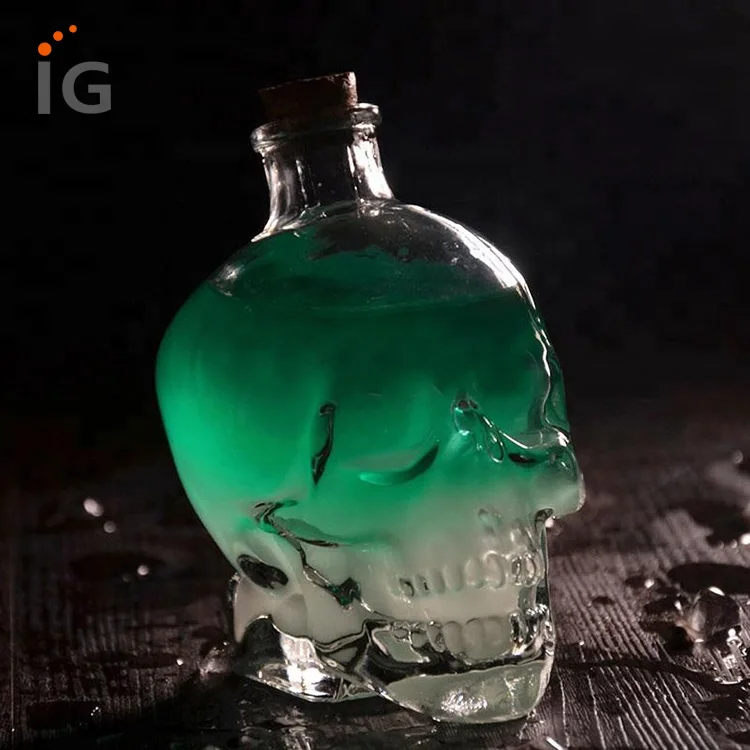 100 ml 180 ml 380 ml Crystal Glass Head Vodka Magnum