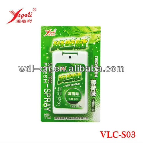 
The Manufacturing of Strong Flavour Confectionery Liquid Spray Candy 