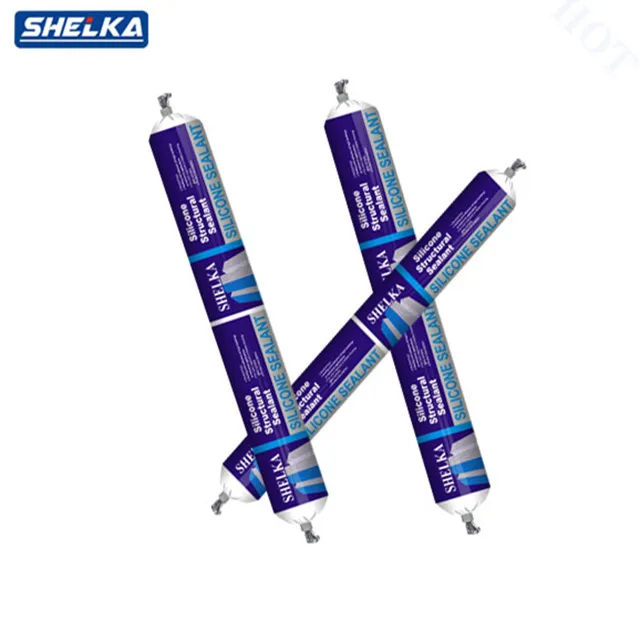 Массовая цена нейтральный вылечить 600 мл Структурных силиконовый герметик в колбасу