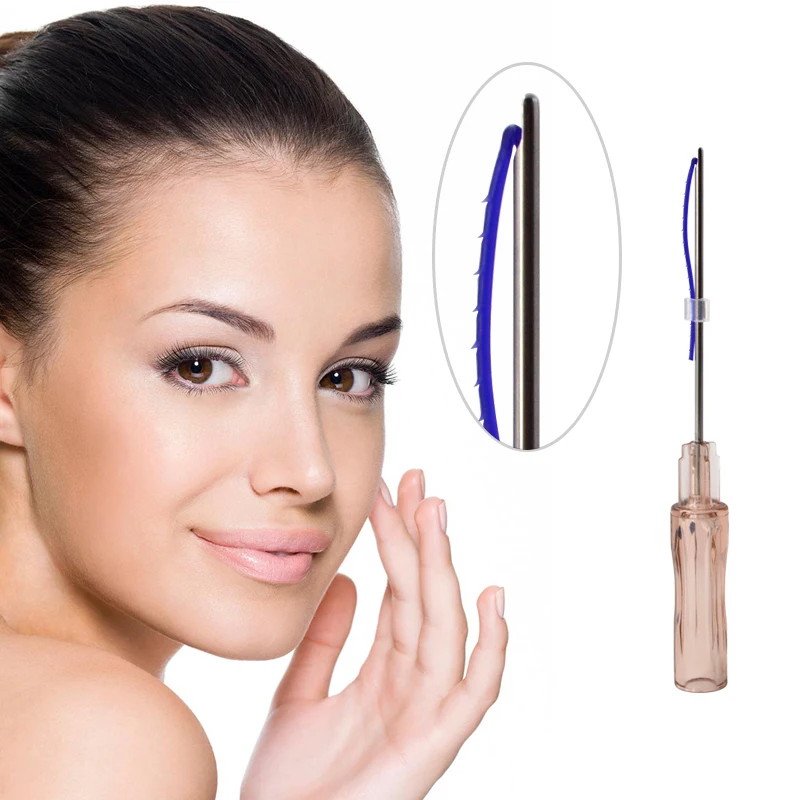 Beauty korea 19G 50 мм PDO Cog резьба для подтяжки носа