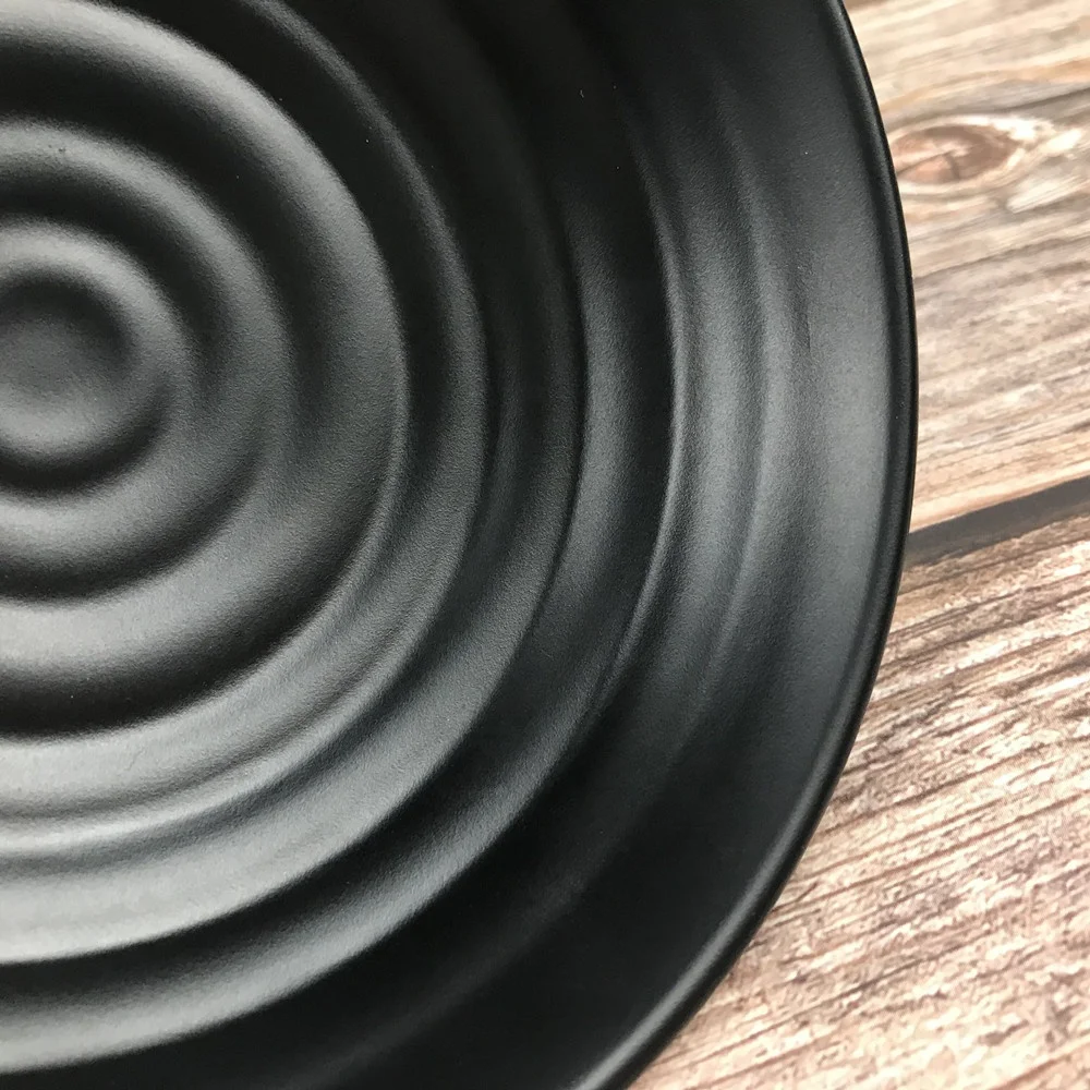 100%melamine Japanese plastic melamine matte bowls for food