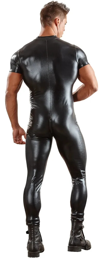 
zentai full body suit vinyl leather mens latex catsuitcatsuit for men 