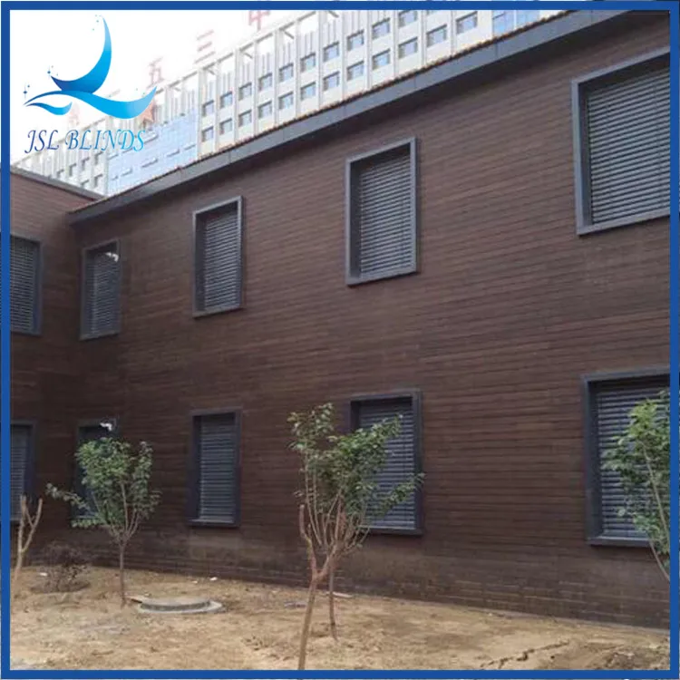 China Supplier Automatic Aluminium External Blinds Outdoor Venetian Blind