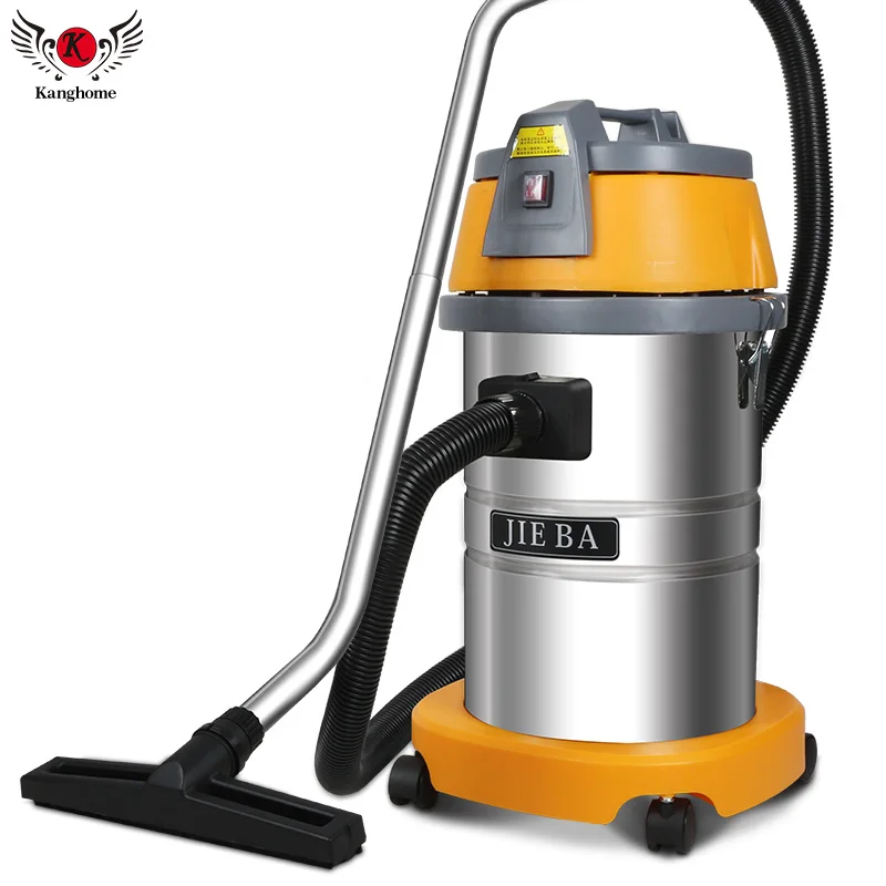 Оптовая продажа, мощный электронный Большой промышленный пылесос для сухой и влажной уборки, 1200 Вт, 30 л
