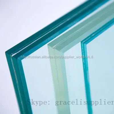 China factory direct sale cheap price laminated glass block covered with polyvinyl butyral (PVB)
