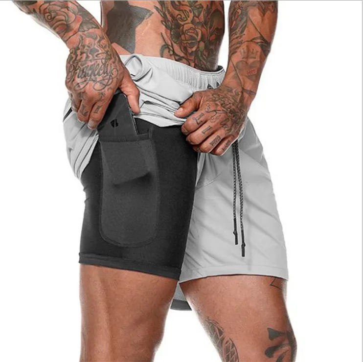 Professional factory men sport gym pants running shorts 2019