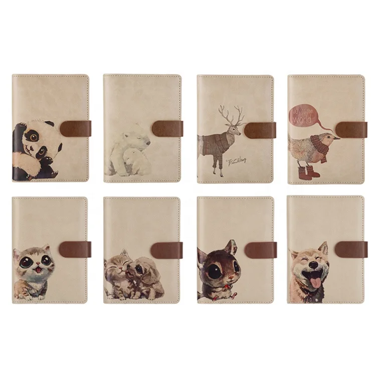 Special design widely used multipurpose a6 ring binder custom pocket notebook printing