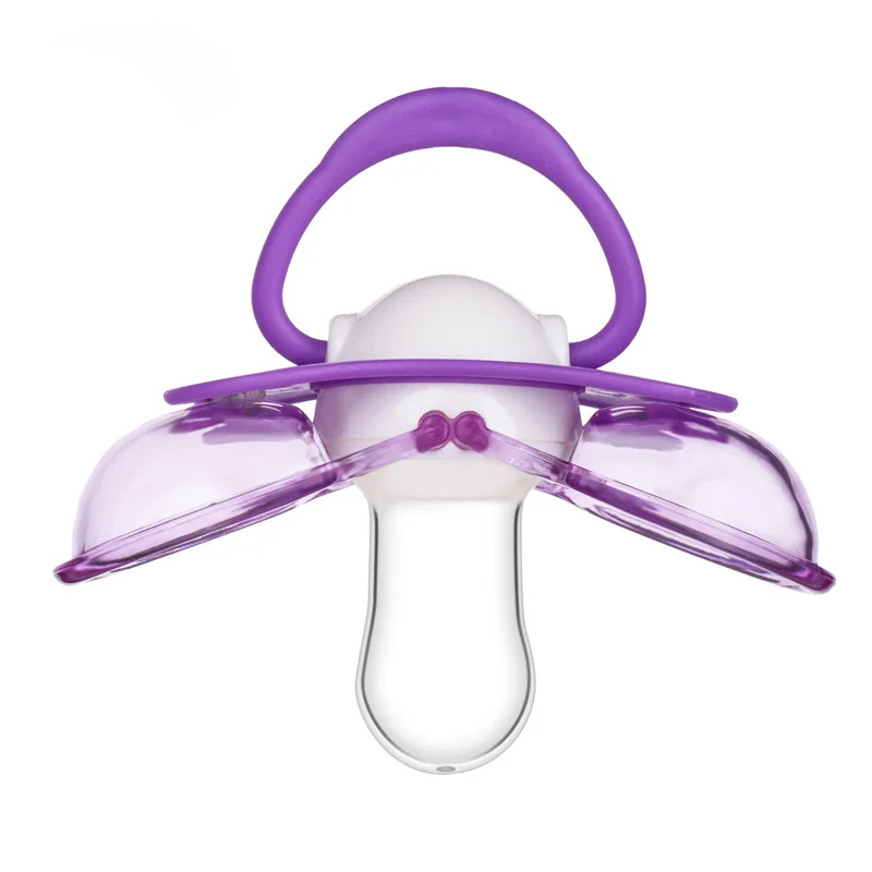 factory manufacturer Latest design hot sale bpa free large nipple baby pacifier