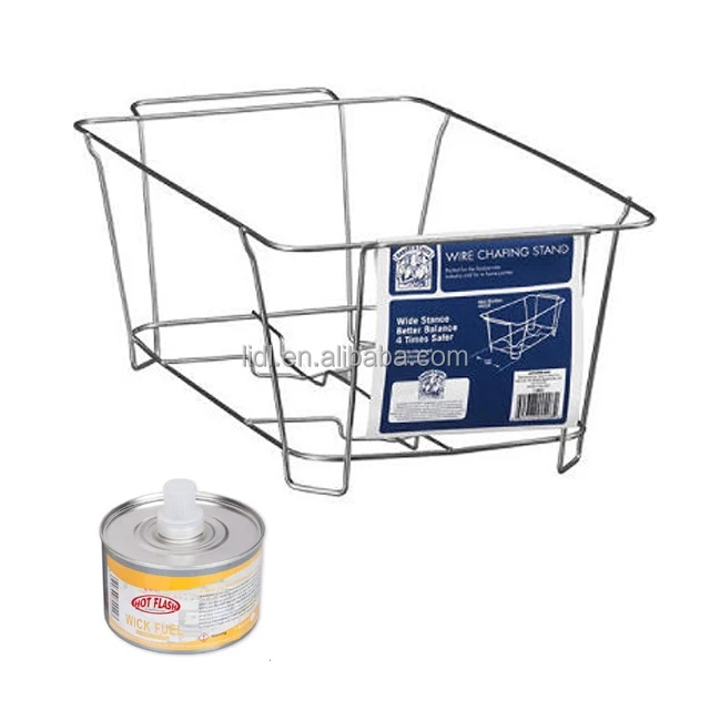 disposable chafing gel fuel wire rack