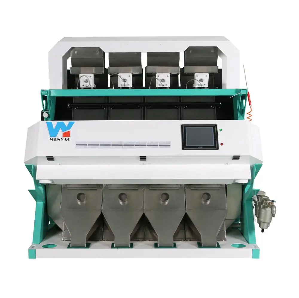 High Accuracy 4 chutes Lentil Color Sorter Machine