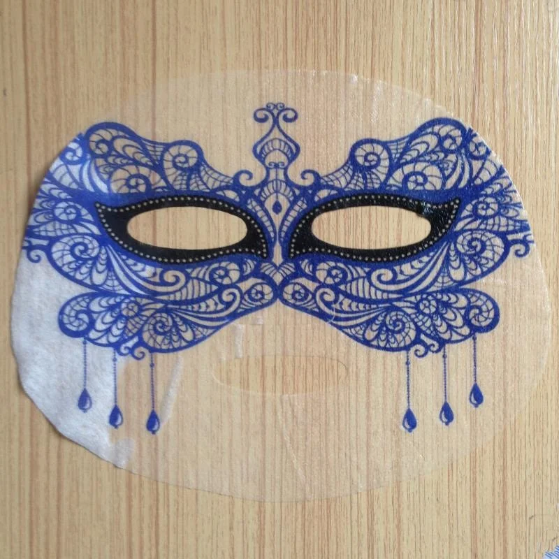 Красочные и игривые листовые Маски 100% натуральные лицевые маски