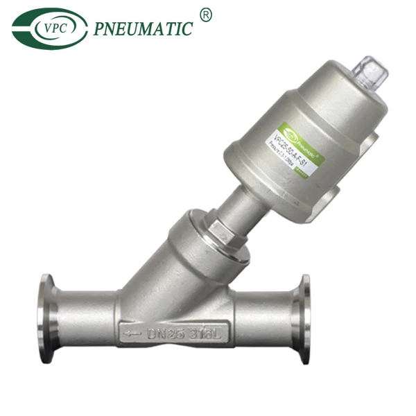
Full stainless steel pneumatic angle seat valve  (60814268769)