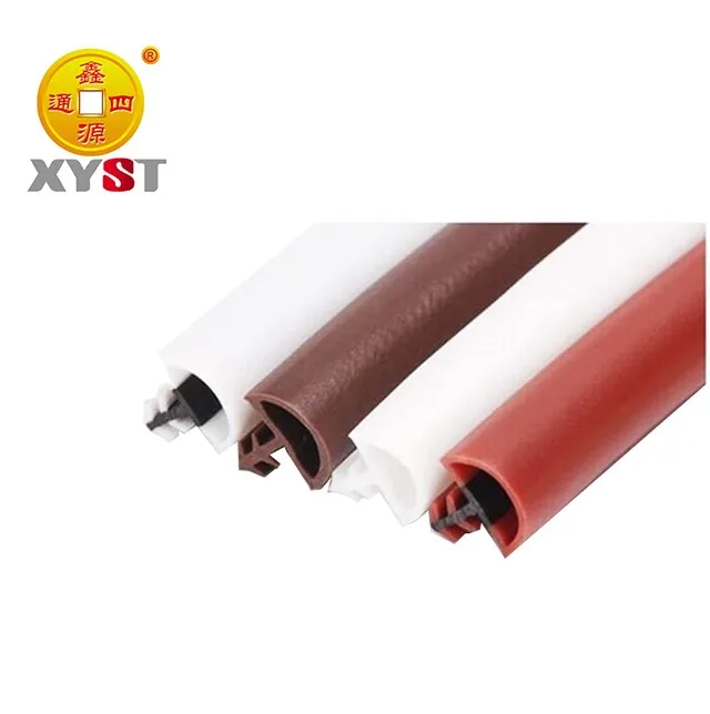 Color high temperature Solid waterproof Special-shaped silicone strip silicone  Foam  sealing strip
