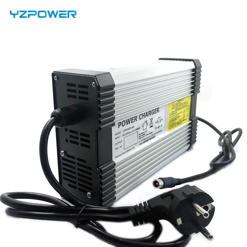 YZPOWER 67.2V 5A Lithium Battery Charger 16s 67.2V5A Li-Ion Ion For 60V 60 Volt 5A E-bike Tools Battery