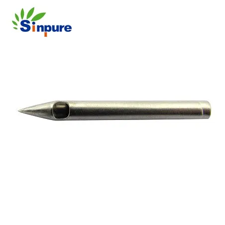 
Sinpure Customized veterinary stainless steel dart needle with side hole 