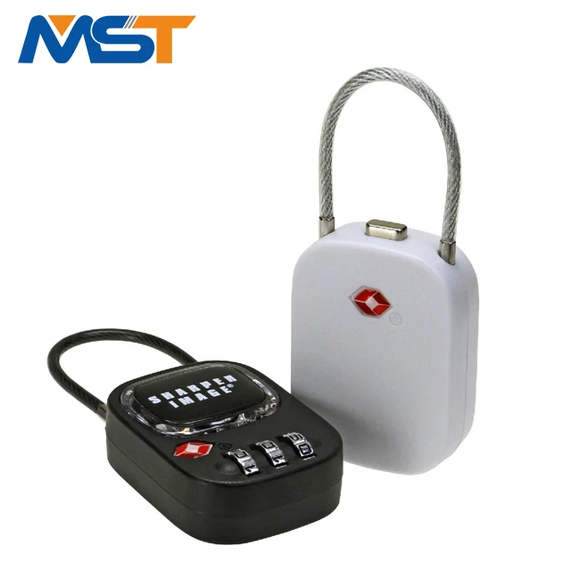promotional products TSA Combination Luggage Locks with customized logo