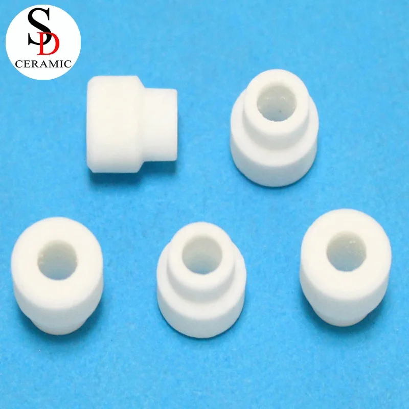 Manufacturer high temperature resistant interlocking insulating steatite ceramic beads dome head