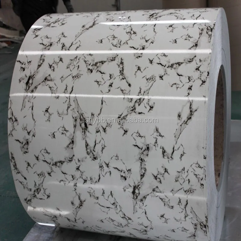 Pure color/flower/marble/wood/camouflage PPGI Color galvanized coil