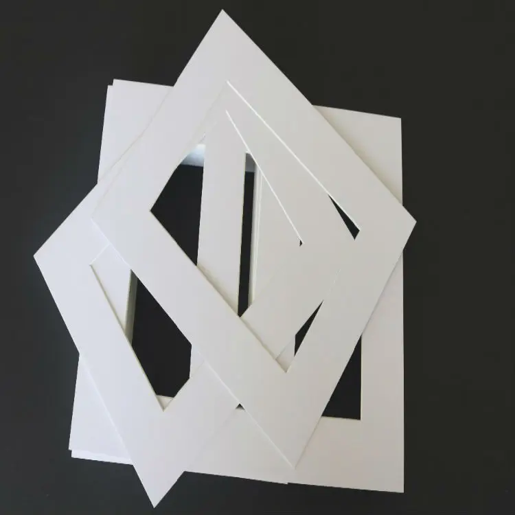 
Promotion of acid-free paper 8*10inch monolayer mat board for high quality FSC materials paperboard 