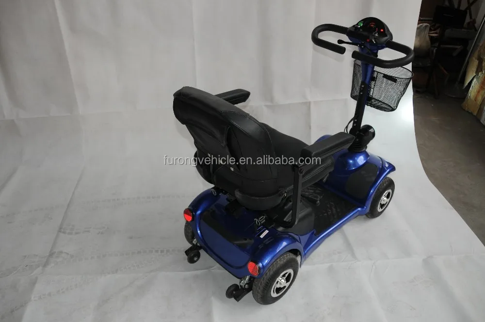 Best design 4 wheel drive mobility scooter single seater electric cars