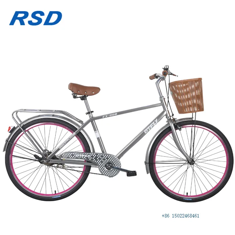 Steel Lugged Frame 28Inch City Bicycles/Utility Bike/Russia model women bicycle,ladies city bikes ,city bicycle 26" for hot sale