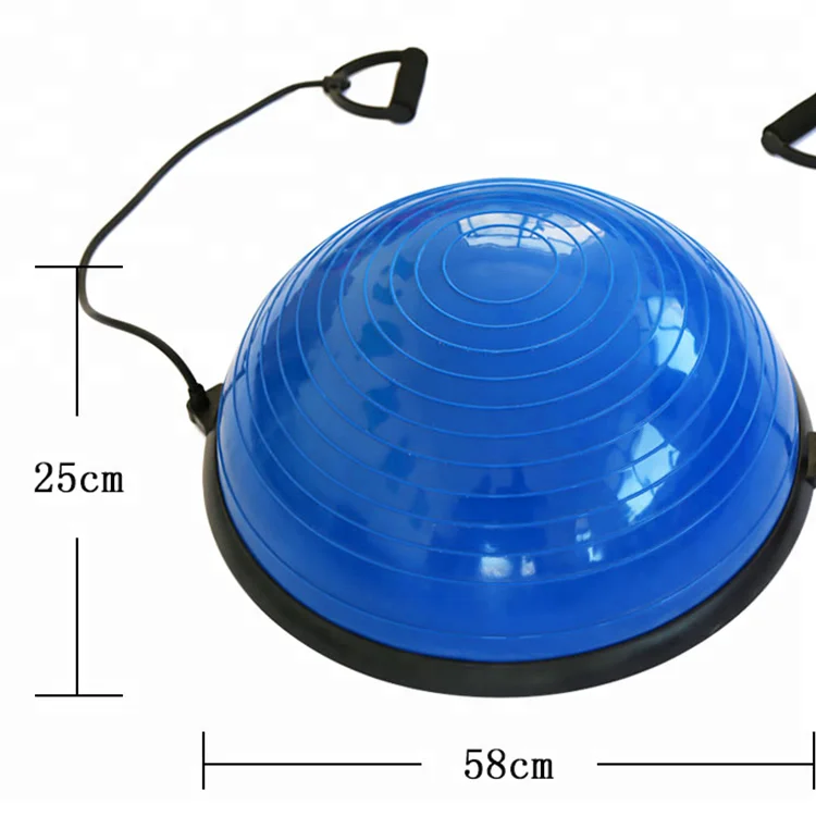 
Balance Trainer Stability Half Ball Carton Customized Exercise Ball, Exercise Yoga Gym Ball Eco-friendly PVC CN;SHG 