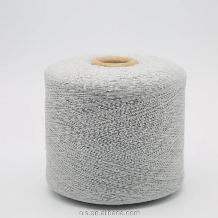 
ne6/1 nm10/1 grey open End Recycle Cotton Glove Yarn 